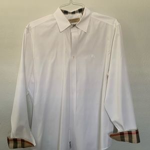 Burberry xl button down shirt, work a few times, in good condition